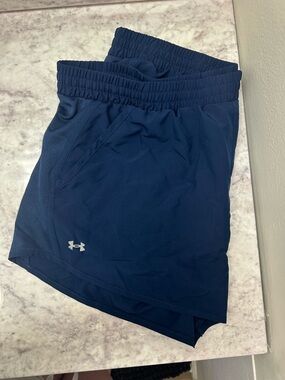 Under Armour Women's Navy Athletic Shorts